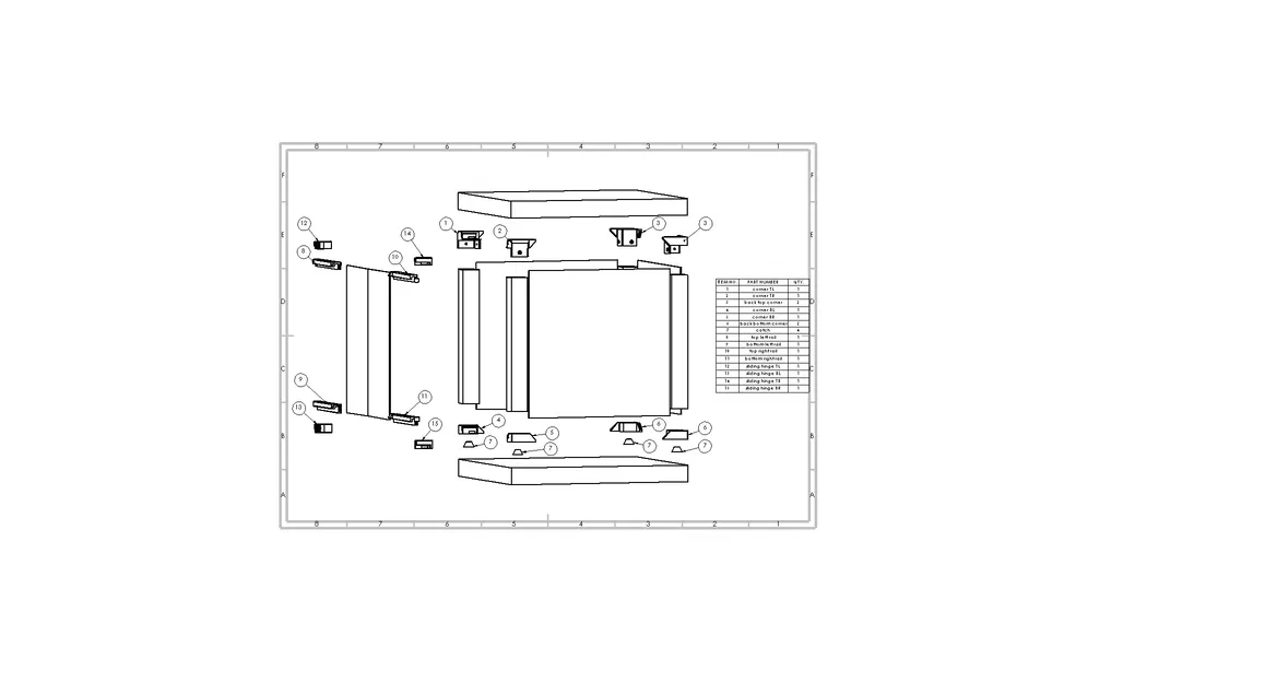 Vỏ tủ Prusa "Slack Lack" - Image 9