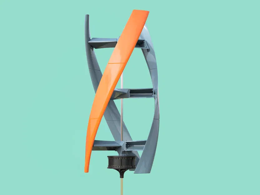 Project Aeolus: Tua-bin gió trục dọc V2 - Image 1