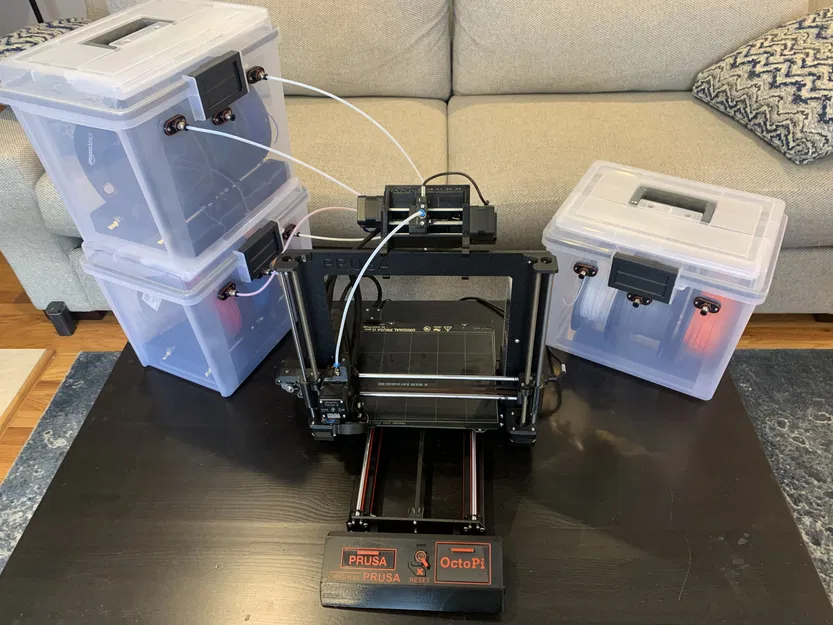 Bộ Phận Nối PTFE Có Bộ Lọc Cặn Cho Hộp Sấy Sợi Nhựa Kín Khí Máy In 3D - Image 3