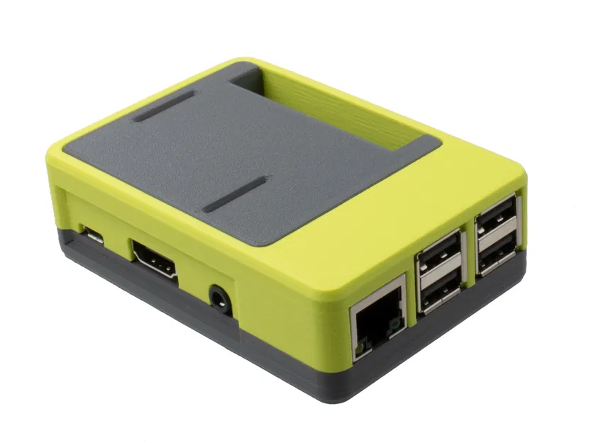 Vỏ Case Raspberry Pi Modul Snap-Fit 2B/3B/3B+/4 Có Tùy Chọn OLED & Quạt - Image 6