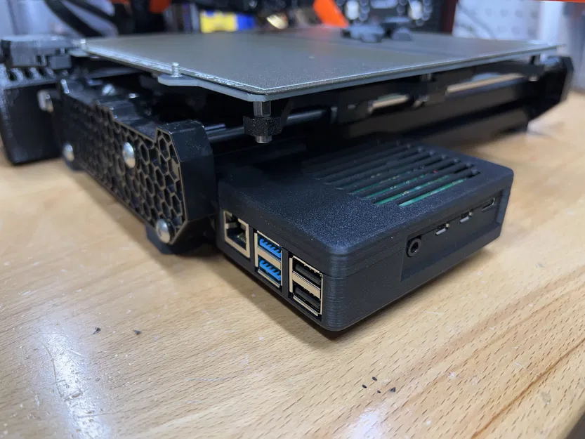 Vỏ Case Raspberry Pi Modul Snap-Fit 2B/3B/3B+/4 Có Tùy Chọn OLED & Quạt - Image 13