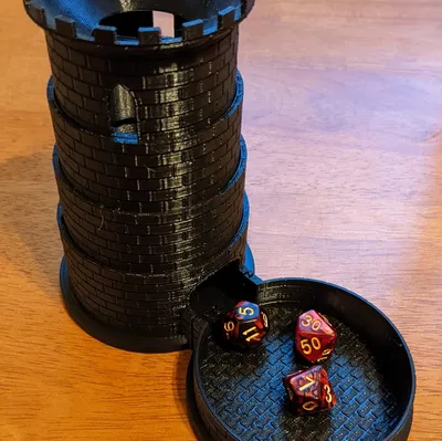 Tháp Xúc Xắc Có Thể Gấp Gọn