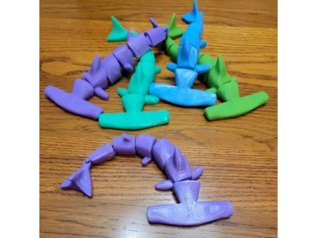 Cá Mập Đầu Búa Dẻo Dễ In Tại Chỗ - Image 1