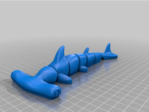 Cá Mập Đầu Búa Dẻo Dễ In Tại Chỗ - Image 2