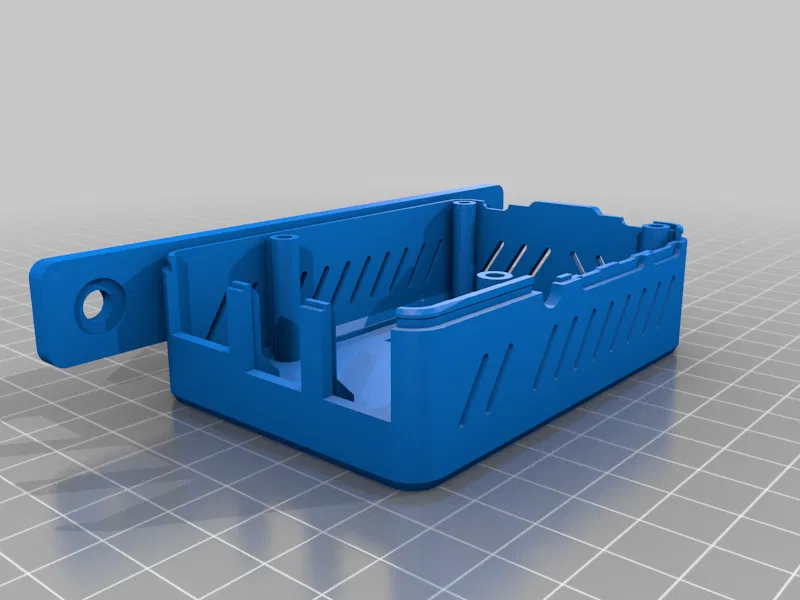 Vỏ Raspberry Pi 4B Snap có đế gắn ray - Image 5