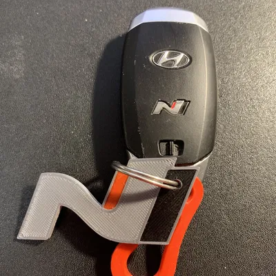 Móc khóa logo Hyundai N với MMU2S