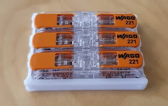 Hộp đựng đầu nối Wago 221 cho 2 và 3 dây - Image 3