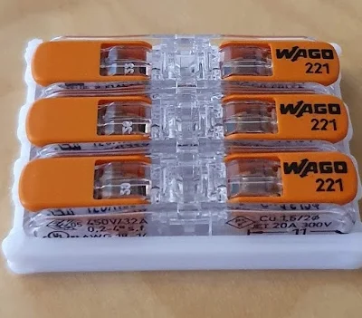 Hộp đựng đầu nối Wago 221 cho 2 và 3 dây