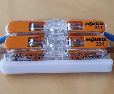 Hộp đựng đầu nối Wago 221 cho 2 và 3 dây