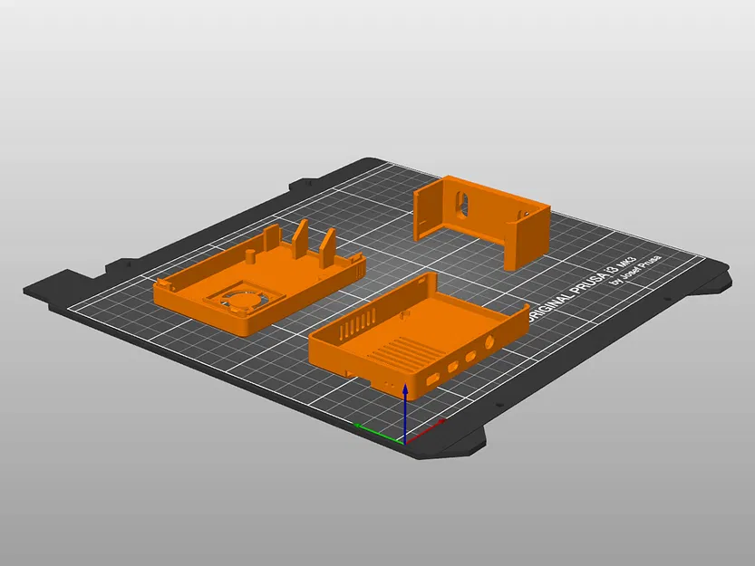 Vỏ case cho Pi-4 kèm PoE Hat - Image 3