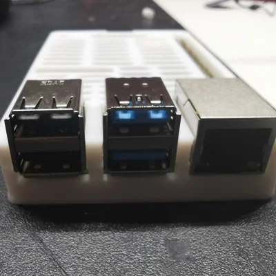 Vỏ case Raspberry PI 4 tối giản