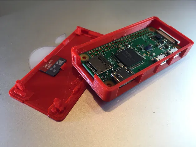 Vỏ case và giá đỡ tường cho Raspberry Pi Zero (W) - Image 1