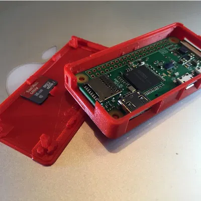 Vỏ case và giá đỡ tường cho Raspberry Pi Zero (W)
