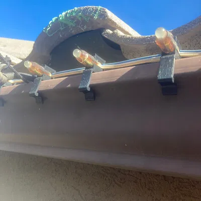 Kẹp Máng Xối Đèn LED Pixel RGB