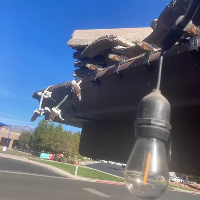 Kẹp Máng Xối Đèn LED Pixel RGB