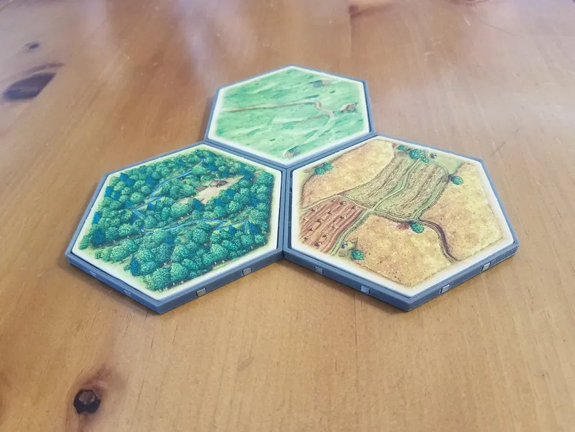 Vỏ Lục Giác Từ Tính Settlers of Catan - Image 1