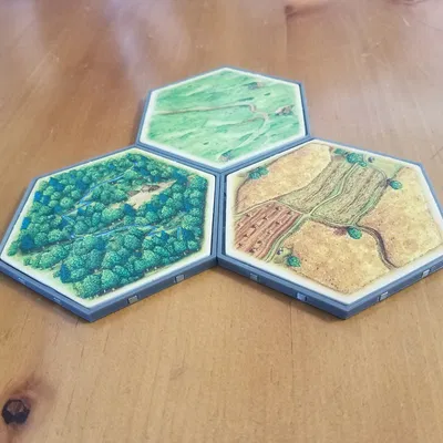 Vỏ Lục Giác Từ Tính Settlers of Catan