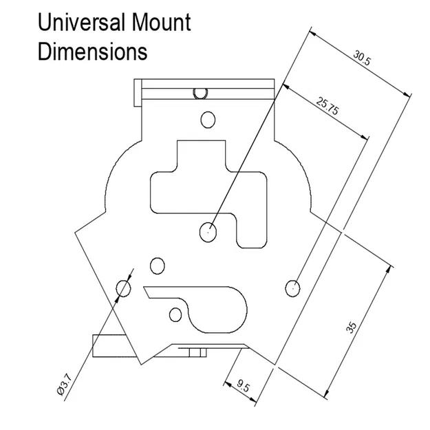 Giá đỡ E3D Hemera Effector cho máy in Delta - Image 7