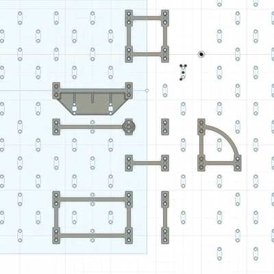 Tấm ghép tương thích Ikea Skadis