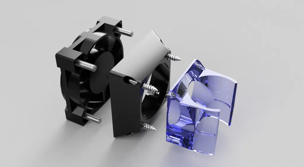 Bộ chuyển đổi quạt E3D 30mm sang 40mm - Image 1