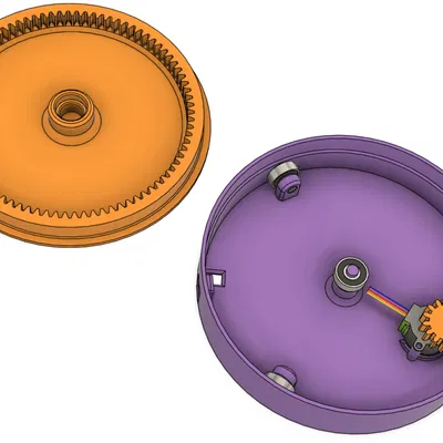 Bàn Xoay Trưng Bày