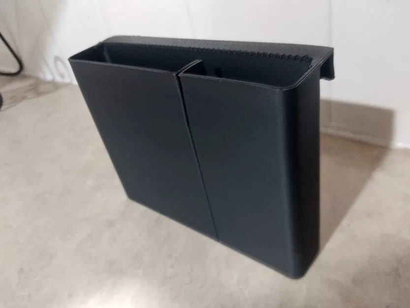 Hộp Đựng Bút Chì & Bút Sáp Treo, Chia Đôi Không Đối Xứng - Image 2