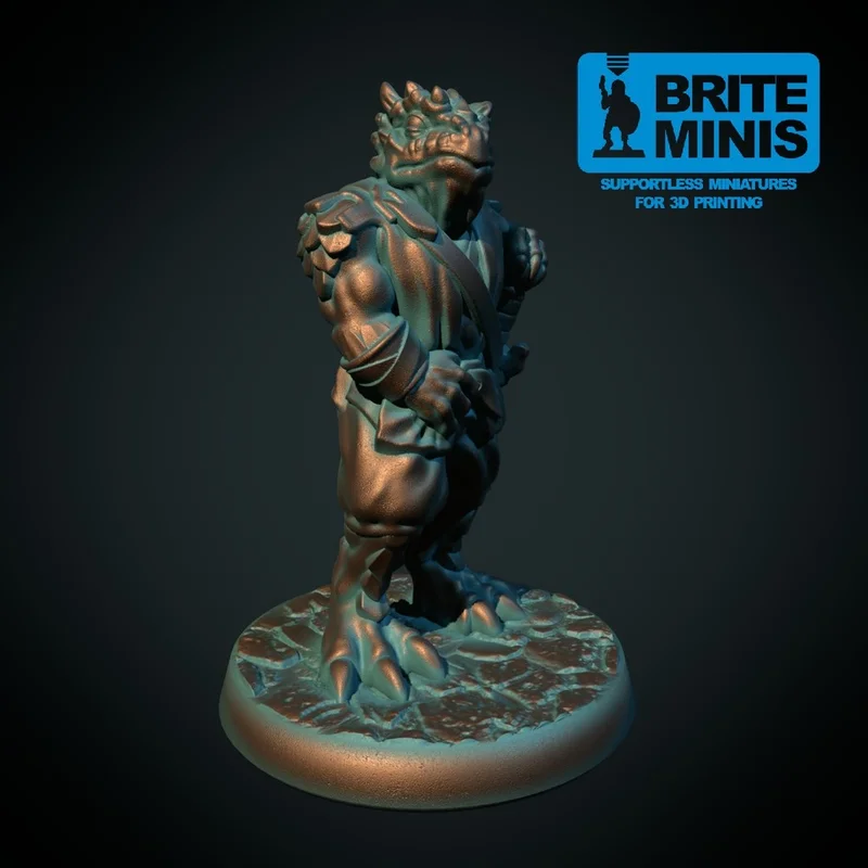 Dragonborn 28mm (không cần giá đỡ, thân thiện với FDM)