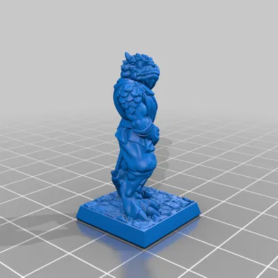 Dragonborn 28mm (không cần giá đỡ, thân thiện với FDM)