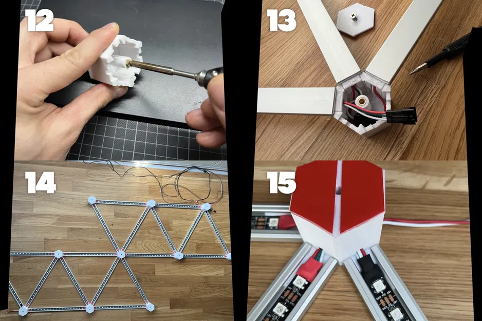 Đèn tường LED lấy cảm hứng từ Nanoleaf Lines - Image 6