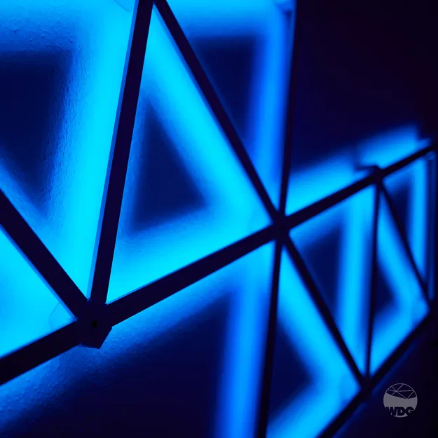 Đèn tường LED lấy cảm hứng từ Nanoleaf Lines - Image 7