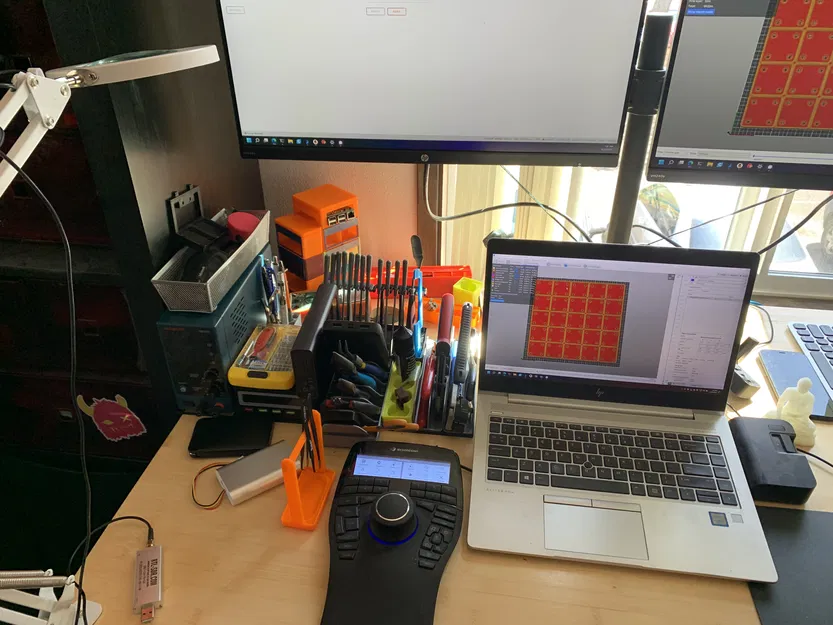 Giá đỡ Kìm cắt + Tuốt dây + Kìm Gridfinity - Image 2