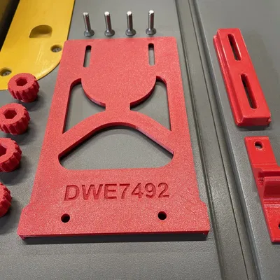 Bộ Jig Điều Chỉnh Cho Máy Cưa Bàn DeWalt DWE7492