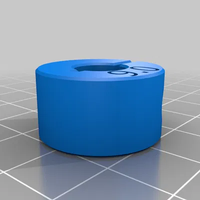 Chặn chiều sâu hệ mét - bộ đầy đủ