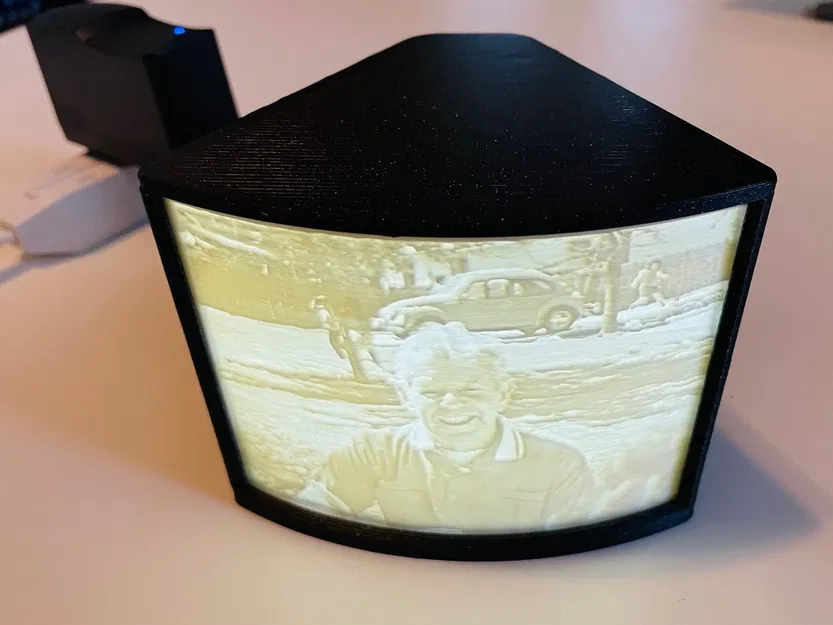 Hộp Lithophane Cong - Image 1