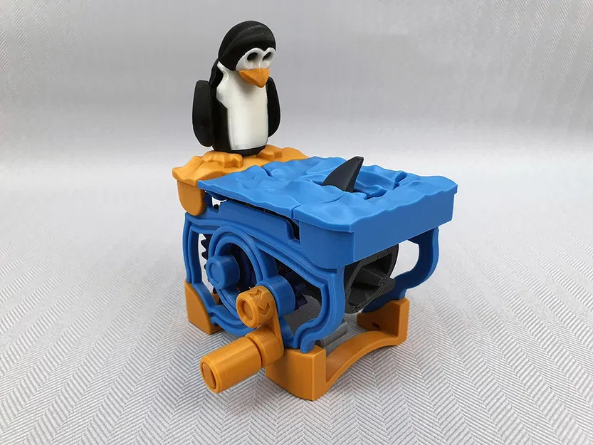 Mô hình in 3D Automata Cá Mập Tấn Công (Shark Attack) - Image 5