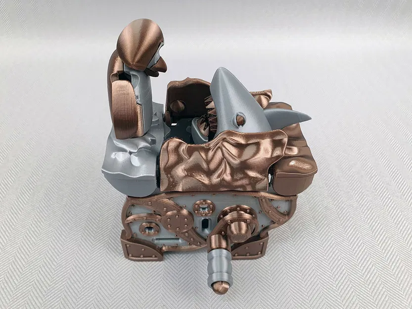 Mô hình in 3D Automata Cá Mập Tấn Công (Shark Attack) - Image 6