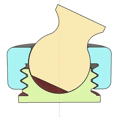 Khớp Nối Bi Đa Năng Mã Nguồn Mở (Để Tái Sử Dụng!)