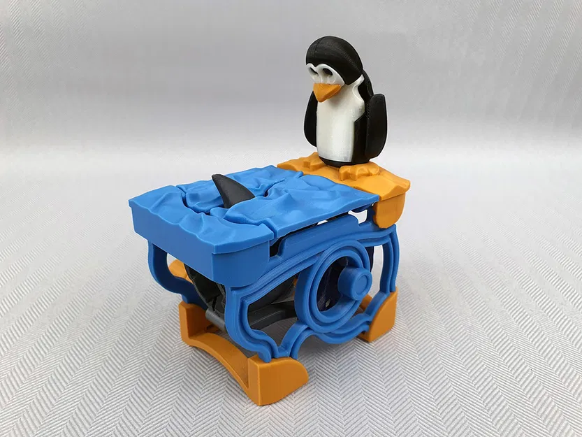 Mô hình in 3D Automata Cá Mập Tấn Công (Shark Attack) - Image 8