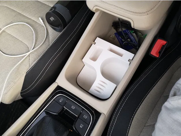 Škoda Kodiaq - Giá đỡ cho iqos+heats+kambukka+thẻ+tiền xu+bật lửa - Image 3