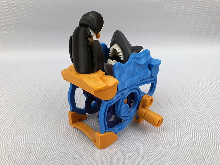 Mô hình in 3D Automata Cá Mập Tấn Công (Shark Attack) - Image 11