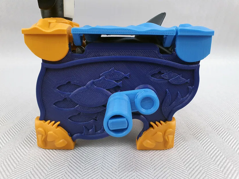 Mô hình in 3D Automata Cá Mập Tấn Công (Shark Attack) - Image 12