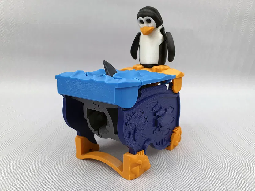 Mô hình in 3D Automata Cá Mập Tấn Công (Shark Attack) - Image 13