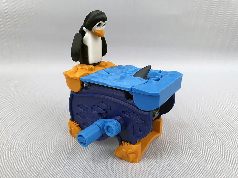 Mô hình in 3D Automata Cá Mập Tấn Công (Shark Attack) - Image 14