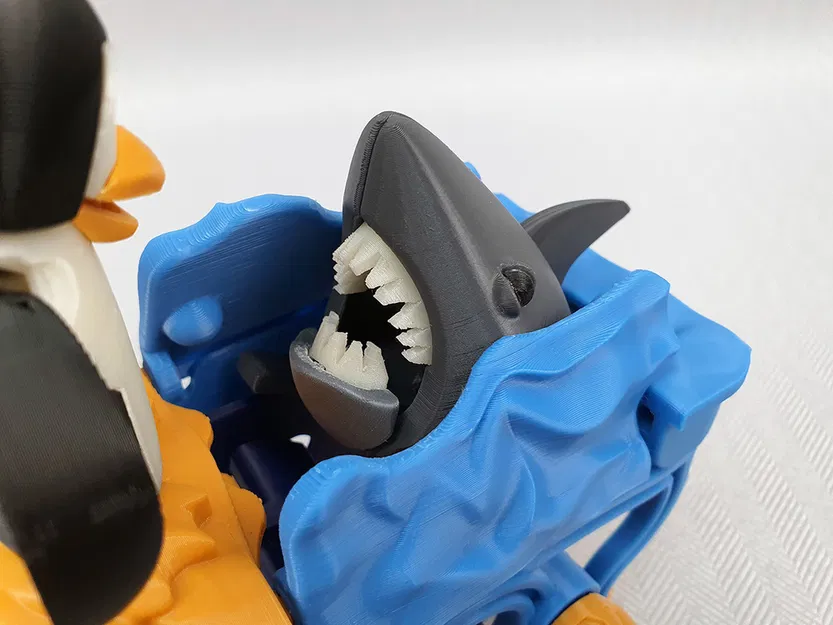 Mô hình in 3D Automata Cá Mập Tấn Công (Shark Attack) - Image 20