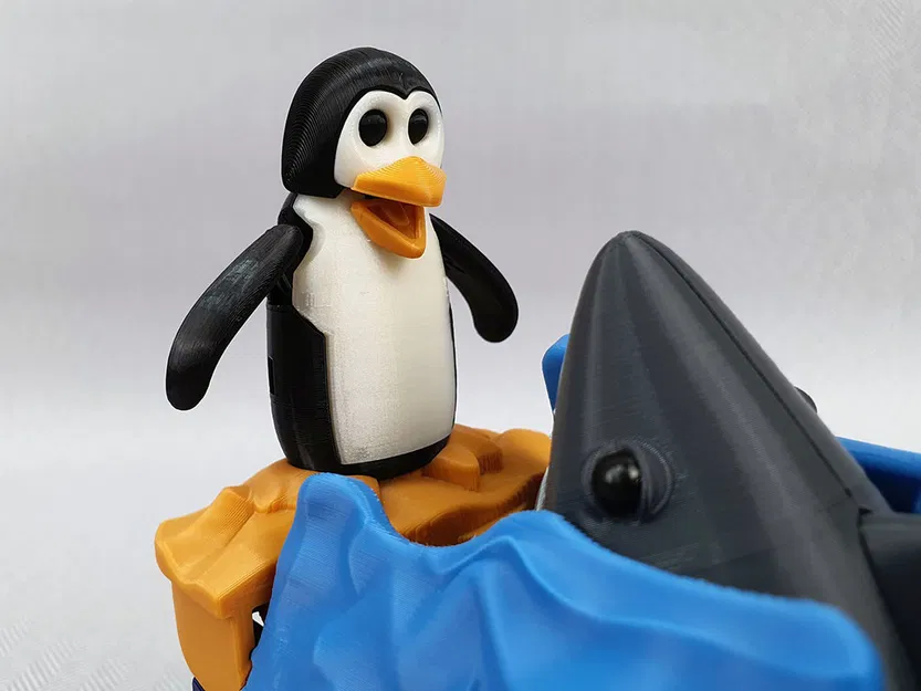 Mô hình in 3D Automata Cá Mập Tấn Công (Shark Attack) - Image 26