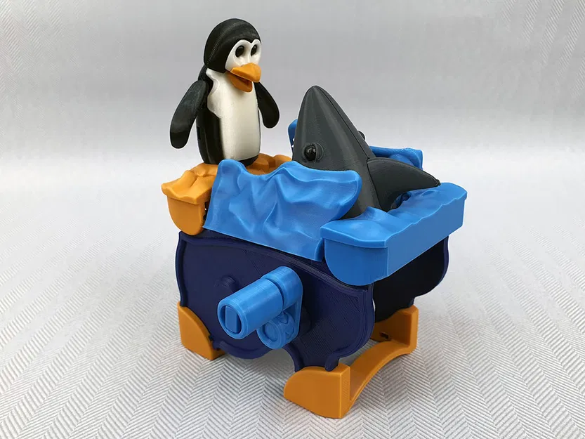 Mô hình in 3D Automata Cá Mập Tấn Công (Shark Attack) - Image 28