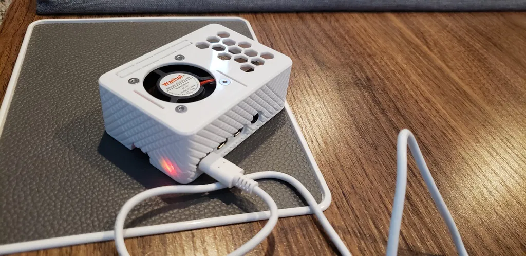 Vỏ Case Raspberry Pi 4 có Quạt 4010 - Image 4