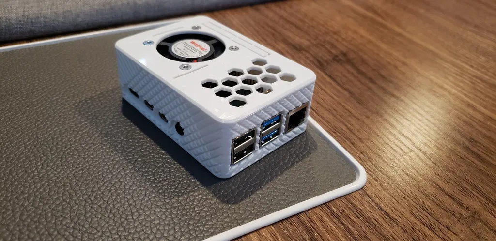 Vỏ Case Raspberry Pi 4 có Quạt 4010 - Image 5