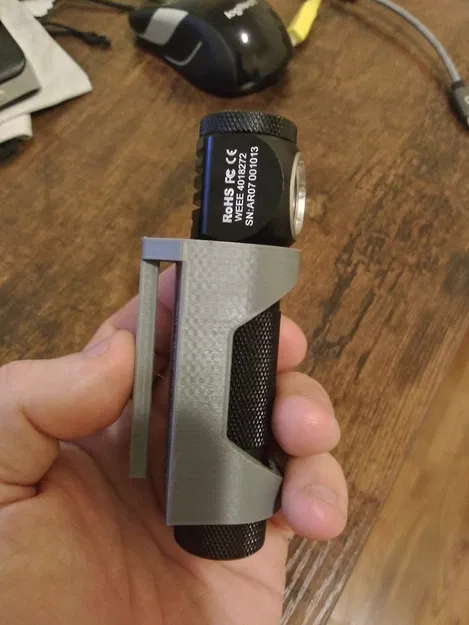 Giá đỡ Đèn pin Wowtac A2S (Tùy chỉnh với OpenSCAD cho mọi loại đèn pin) - Image 1