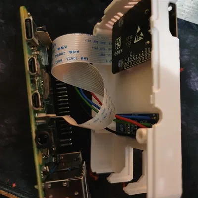 Vỏ PI-kvm v2 tùy chọn màn hình OLED và quạt 20mm